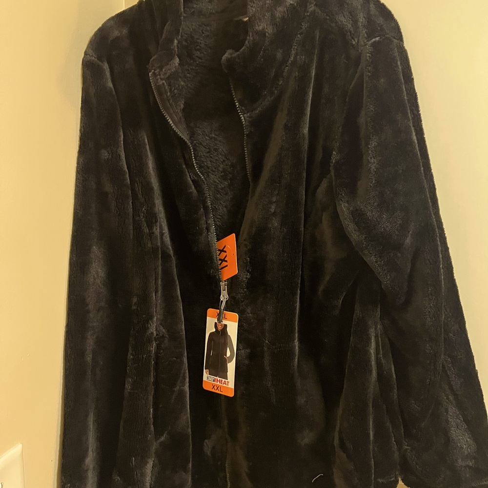 Brand new fuzzy coat
